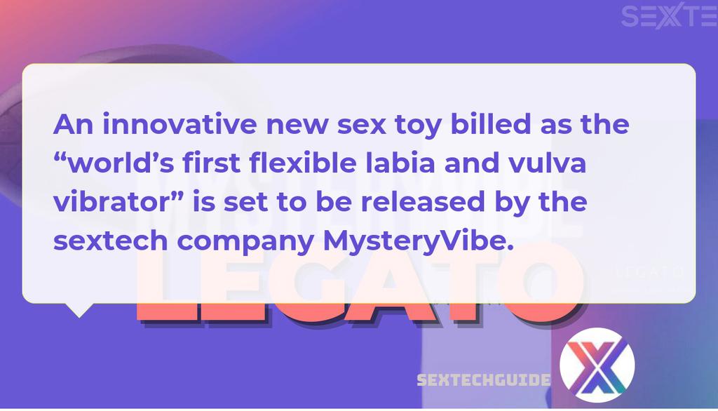 SEXTECHGUIDE's tweet photo. Its makers promise “360 degree stimulation all over your labia, vulva and clitoris”, and the Legato’s vibrations can be controlled via a paired app. https://t.co/Qi287xtKTZ

#Sextech #Mysteryvibe #Gadgets&amp;Toys #sextech https://t.co/jtcAg7NPWI