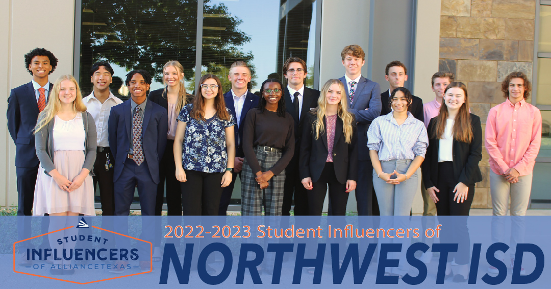 NisdCTE's tweet photo. 16 rockstar NISD CTE students = AllianceTexas Student Influencers! Session 1: Fort Worth economic development, Hillwood's footprint, plus business dining etiquette (eating continental style was fun to watch😊). Thank you to Hillwood for investing in students! #IAmNISDCTE https://t.co/kBXAyMYzS5