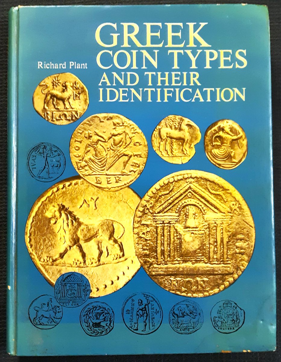 JJNumismatics's tweet photo. Ex Library of Ray Dobbins (1947-2021, AKA Jim Flannigan), East Village NYC Author/Playwright
R Plant (1979) Greek Coin Types and Their Identification
Inside Dobbins inscribed lines of a Constantine Cavafy poem, about whom he wrote a play
[ALT = more]
#Numismatics #ObjectBiography https://t.co/gCLbriQKRg