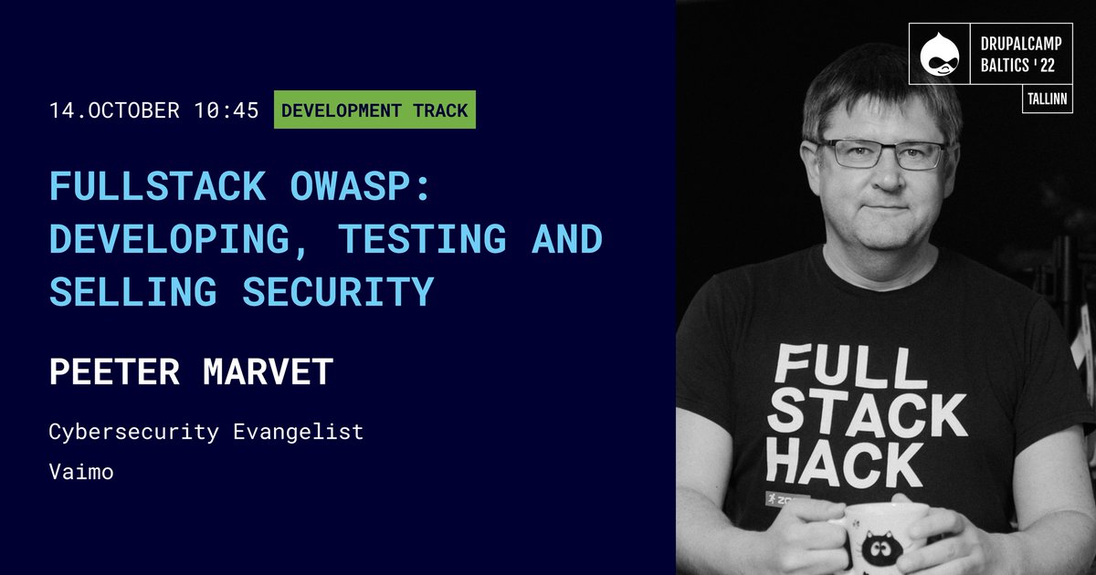 DrupalCamp Baltics tweet media