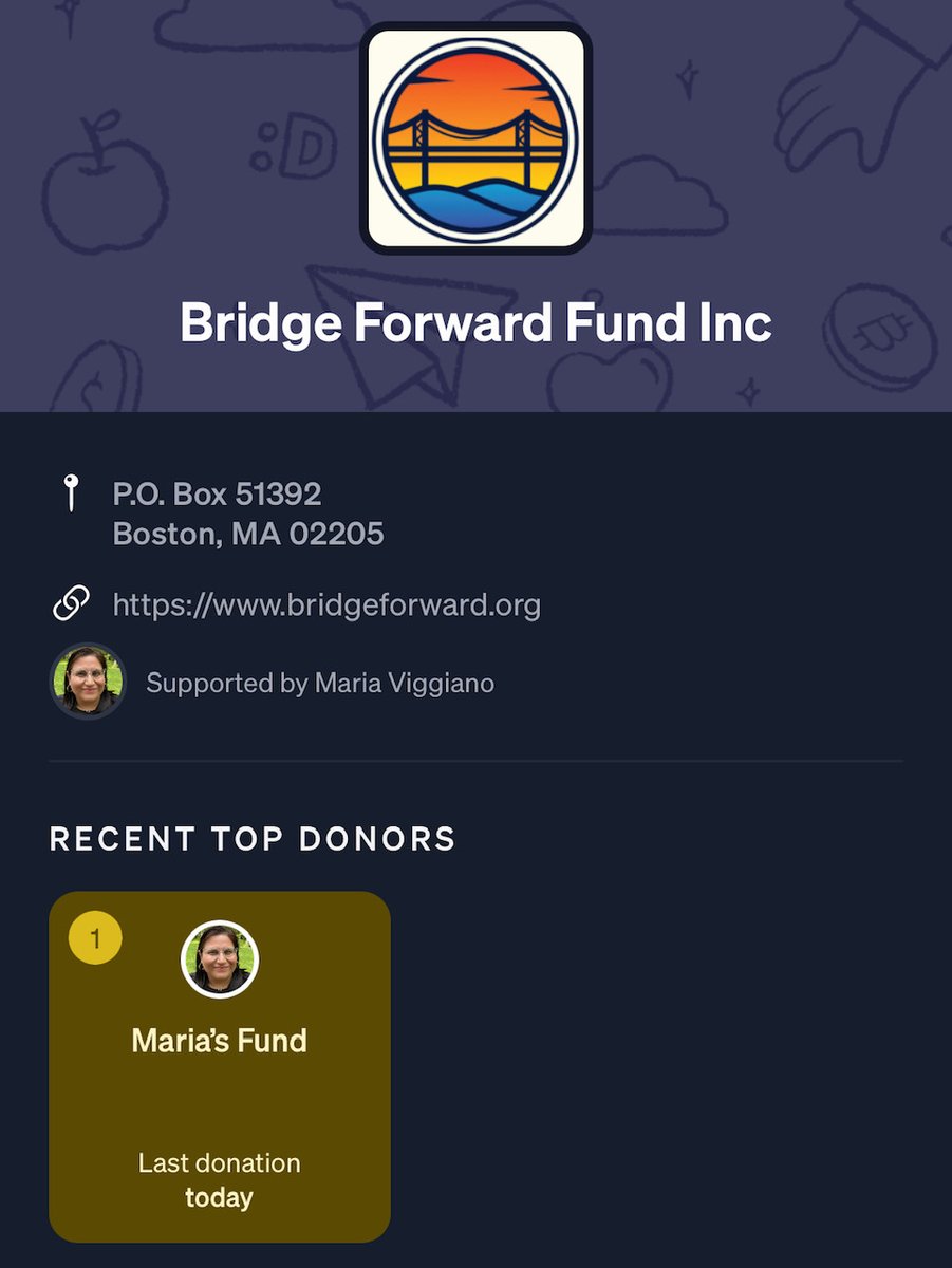 maria_mzv's tweet photo. I’m celebrating #HispanicHeritageMonth by giving to @BForwardFund, a philanthropic startup led by a Latina founder, who also happens to be my friend and former colleague. https://t.co/mFP2LhJ7fr