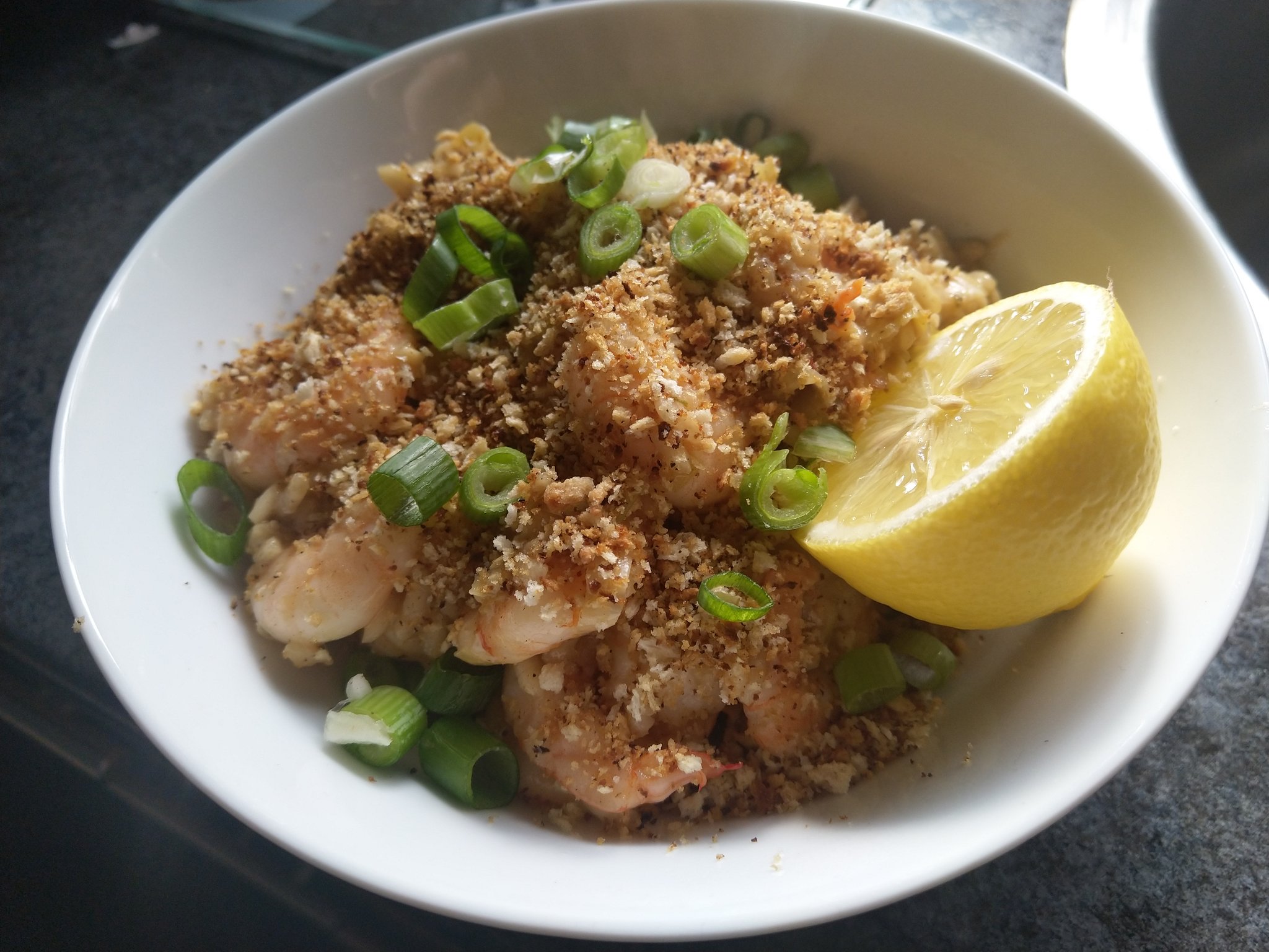 Maximumwill on Twitter "Spicy Cajun king prawn risotto 😋 Lovingly