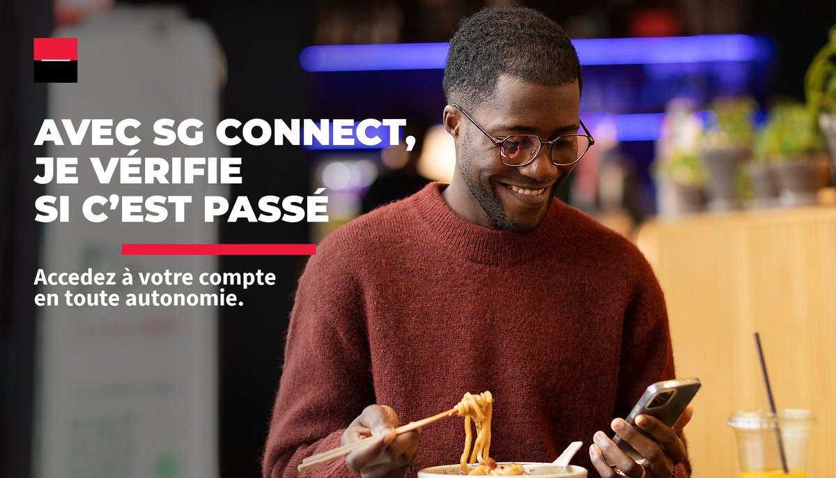 SGCameroun's tweet photo. C’est bientôt notre période préféré ou bien ?!😎 Surtout, sachez que ce n’est pas la peine de vous rendre en agence… Avec SG Connect, vous pouvez vérifier si le salaire est passé en quelques clics ! 😉
#TGIF #FinDuMois #SGConnect #SGCameroun #TheFutureIsYou https://t.co/pfT1cOl40m