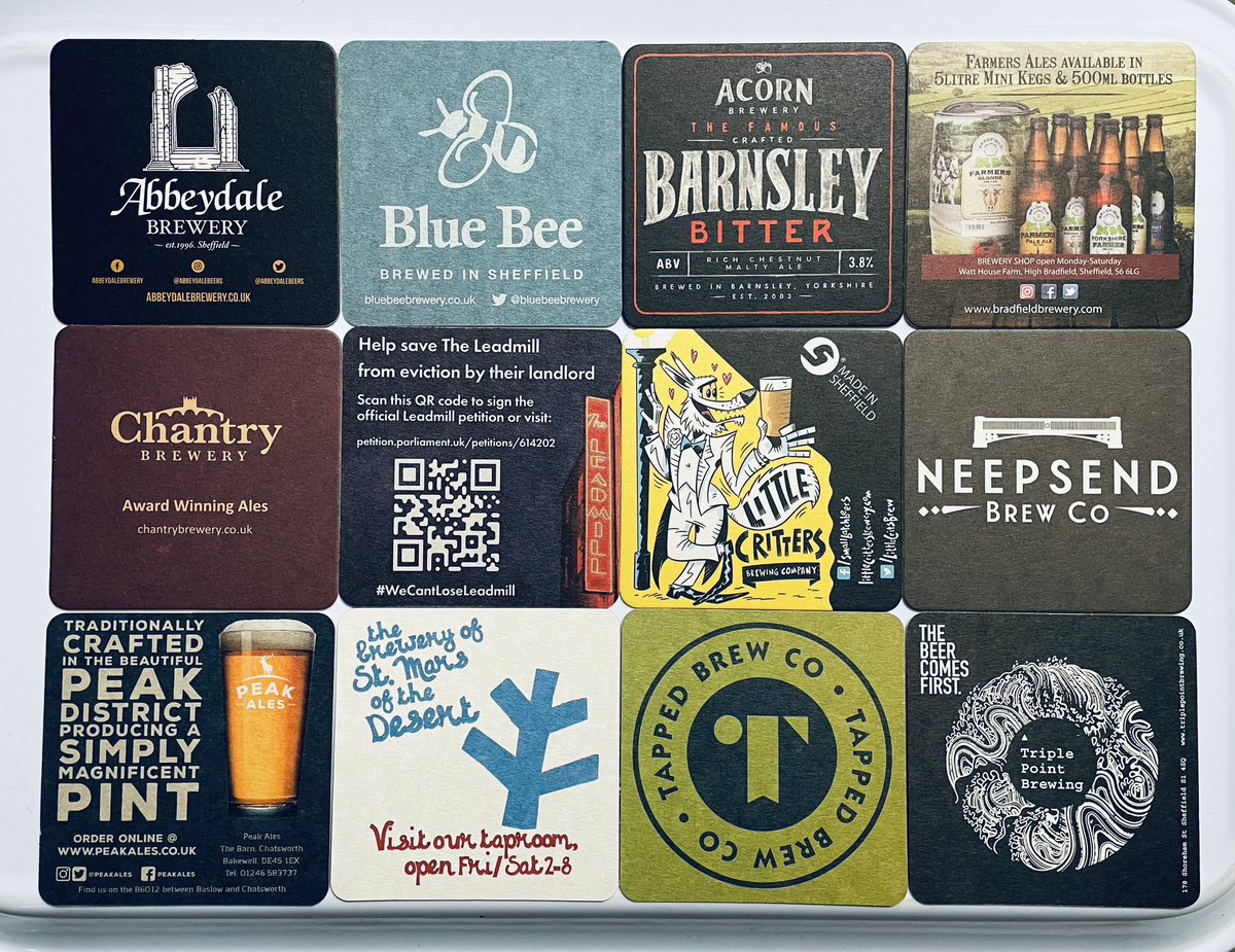 Our beermat poster jigsaw wouldn’t be possible without our awesome beermat sponsors!😍

Huge thanks to:

<a href="/AbbeydaleBeers/">Abbeydale Brewery</a>
<a href="/BlueBeeBrewery/">Blue Bee Brewery</a>
<a href="/AcornBrewery/">Acorn Brewery</a>
<a href="/BradfieldBrew/">Bradfield Brewery</a>
<a href="/ChantryBrewery/">Chantry Brewery</a>
<a href="/Leadmill/">The Leadmill</a>
<a href="/LittleCritsBrew/">Little Critters Brewing Company</a>
<a href="/NeepsendBrewCo/">Neepsend Brew Co</a>
<a href="/peakales/">Peak Ales</a>
@beerofsmod 
<a href="/TappedBrewCo/">Tapped Brew Co</a>
<a href="/TripPointBrew/">Triple Point Brewing</a>

🙌🏻