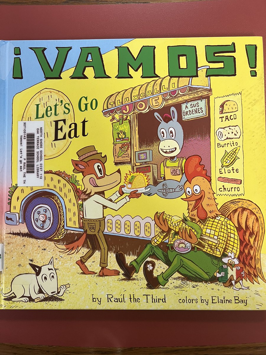 OTLibrary's tweet image. Little Lobo and Bernabe gather food to help los luchadores prepare for Lucha Libre 5000! The audiobook for this is exceptional, so pair the audio and physical book together for an amazing reading experience! #HispanicHeritageMonth #112Leads #somosOT
