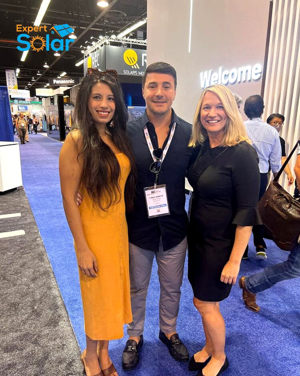 ExpertSolar1's tweet photo. Yesterday wrapped up the last day of the RE+ event! The largest and most comprehensive event in North America for the clean energy industry. #ExpertSolar #REPLUS22 https://t.co/8Mcp4O2nj2