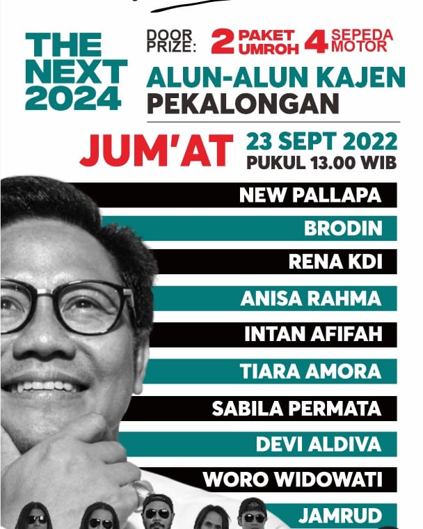 ImamhalimiZ's tweet photo. Kami siap dukung Gus Muhaimin pada barisan terdepan....
#GusMuhaiminFestJateng https://t.co/5FcusjobwY
