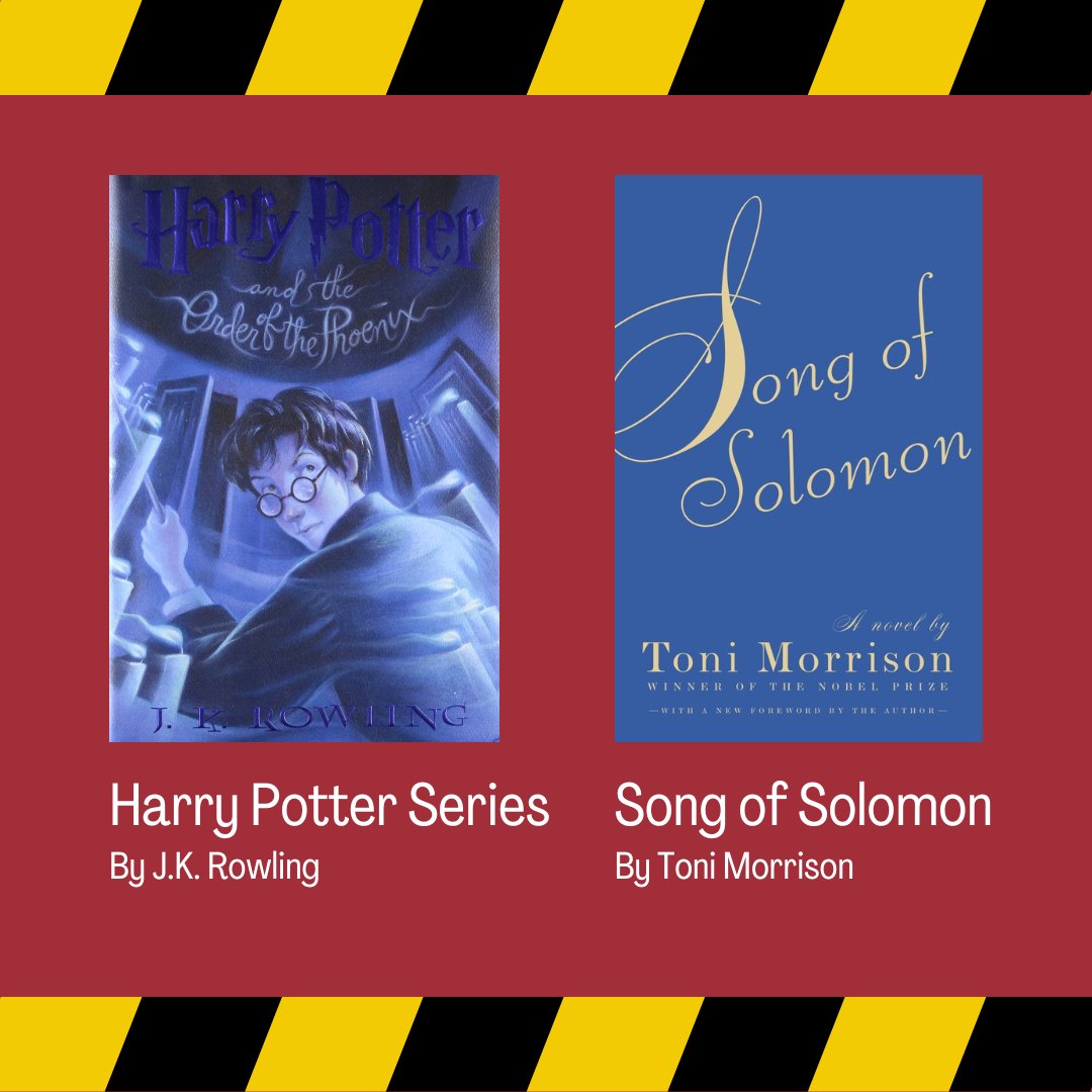 CUAlibraries's tweet image. We are wrapping up our celebration of ✨Banned Books Week✨ by showcasing a few more books in our collection that have been challenged over the years! Celebrate with us by checking out and reading any of the books we have recognized this week 📖 #BannedBooksWeek  #mullenlibrary