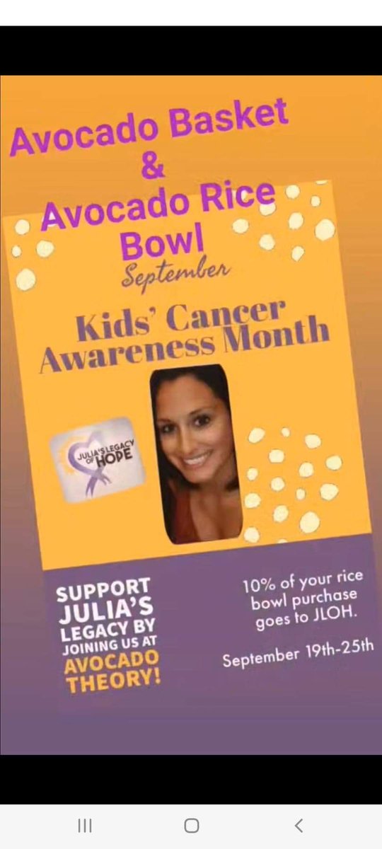 Through Sept 25th at Avocado Theory in Tinley Park!