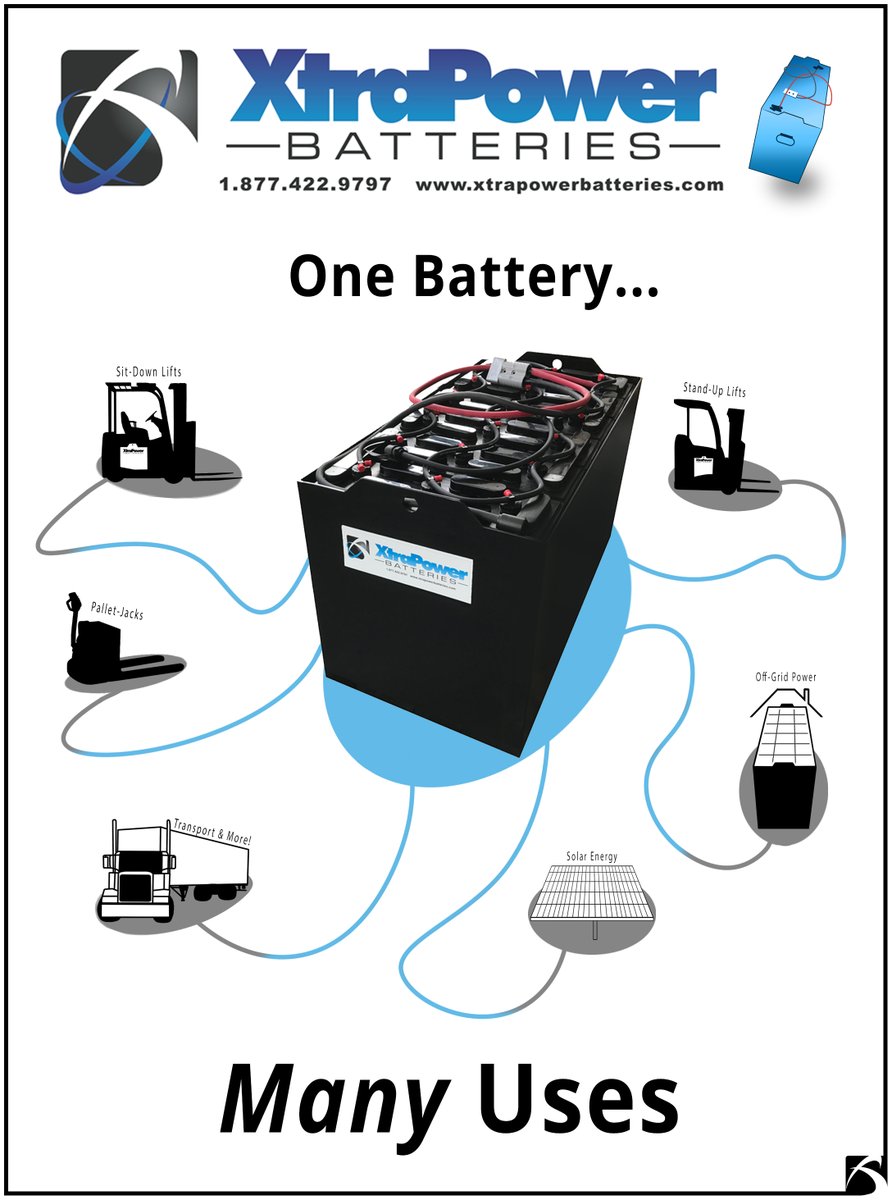 XPBTweets's tweet photo. We offer an array of Industrial Forklift Battery &amp; Off-Grid Power Solutions for Stand-ups, Sit-downs, Pallet-jacks, Off-grid Power, Solar Banks &amp; More! Contact info@xpb.ca for more information #Gotpower? https://t.co/vpl1dE5kqE https://t.co/8qQpqSl0yi