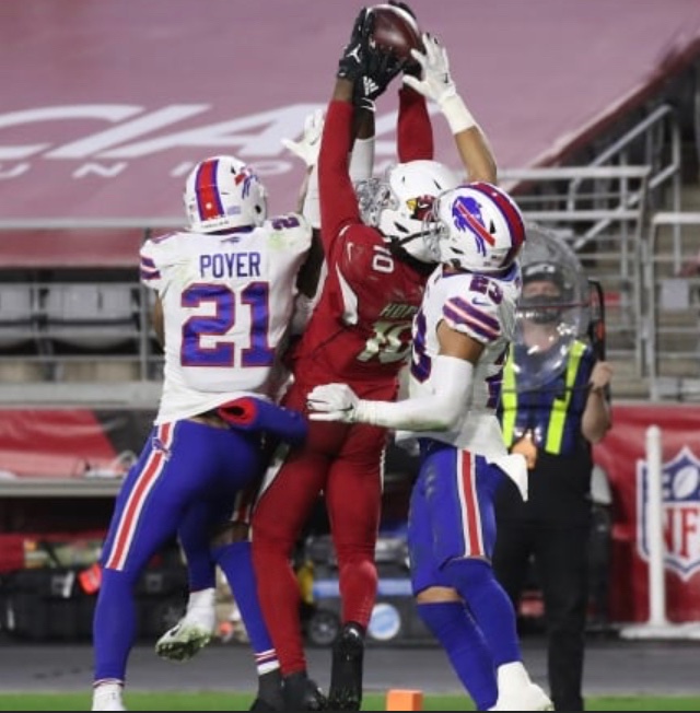 The Pug does not look spry, but I call him Hopkins because his treat-catching skills rival the greatest pass-catchers.