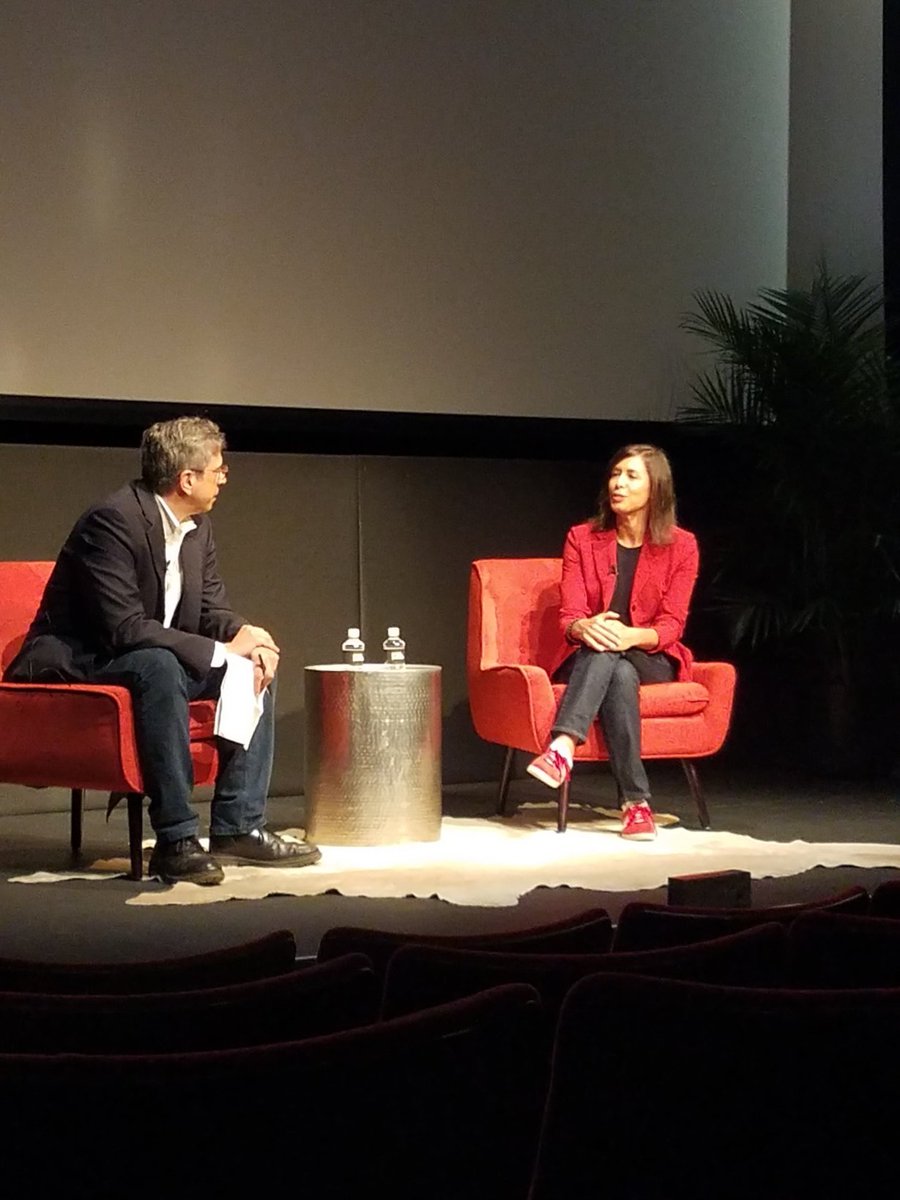Catching <a href="/JRosenworcel/">Jessica Rosenworcel</a> at #tribfest22 talking about the importance of universal broadband