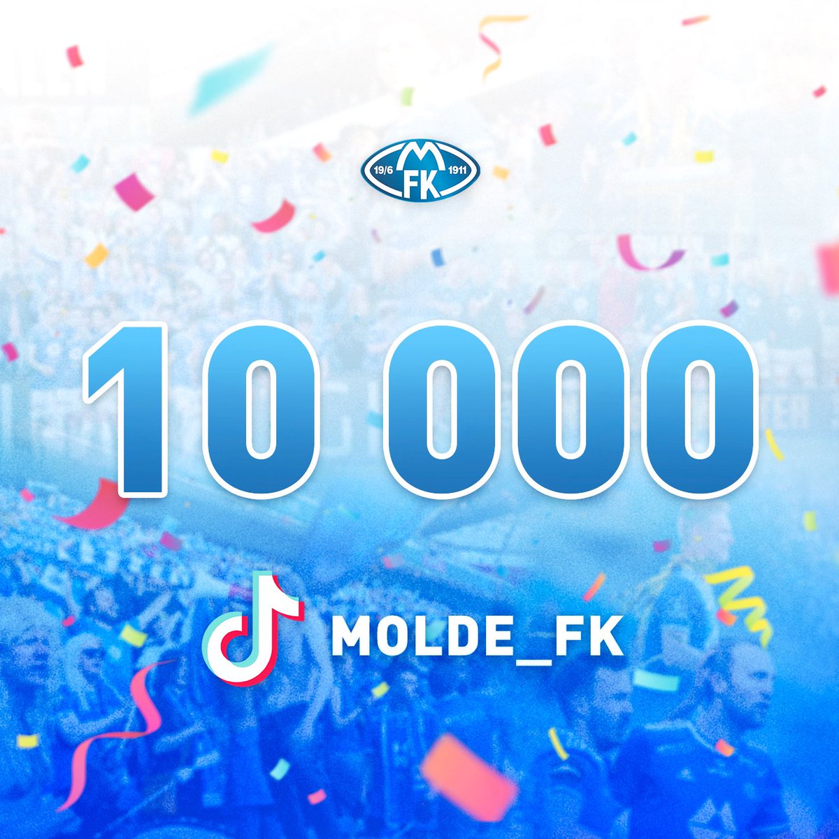 1️⃣0️⃣ 0️⃣0️⃣0️⃣ 🥳🎉

Har du ikke sjekket oss ut på TikTok enda?
Da har du noe å bruke fredagskvelden på! 🎥🍿