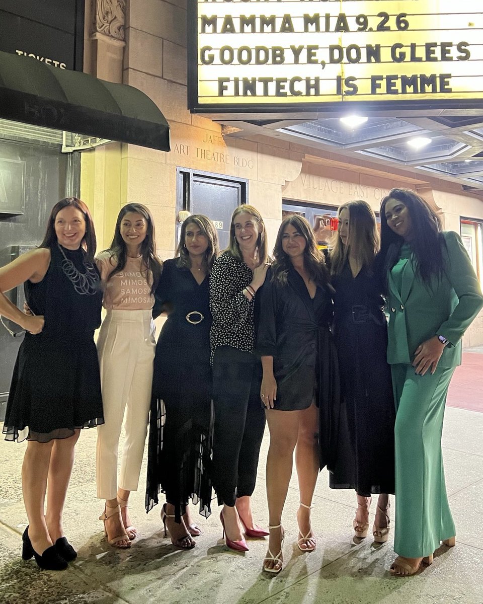 Still coming down from the epic high that was #FinTechIsFemme. Honored to have shared the floor with these phenomenal women.

Our stories were unique yet united. We snapped, we clapped, we laughed, we cried ... and then we celebrated! 🥂