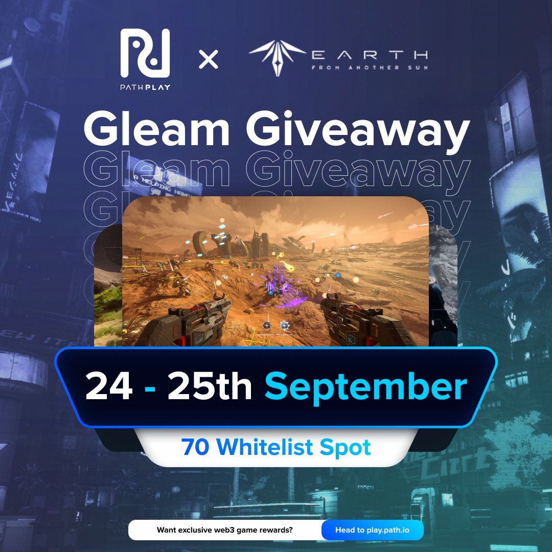 virtuals_io's tweet image. 😱 #FREEMINT WL GIVEAWAY 😱
@PlayEFAS is doing a free mint on Fractal on 5th Oct, and #PathDAO have up to 70x WL to #giveaway!🎉

Wanna win? Join now!👇🏻
1. Sign up/Log in to your #PathPlay account✅
2. Go to "Quests"🏅
3. Click on the "Giveaway" category💰
play.pathdao.io/quests