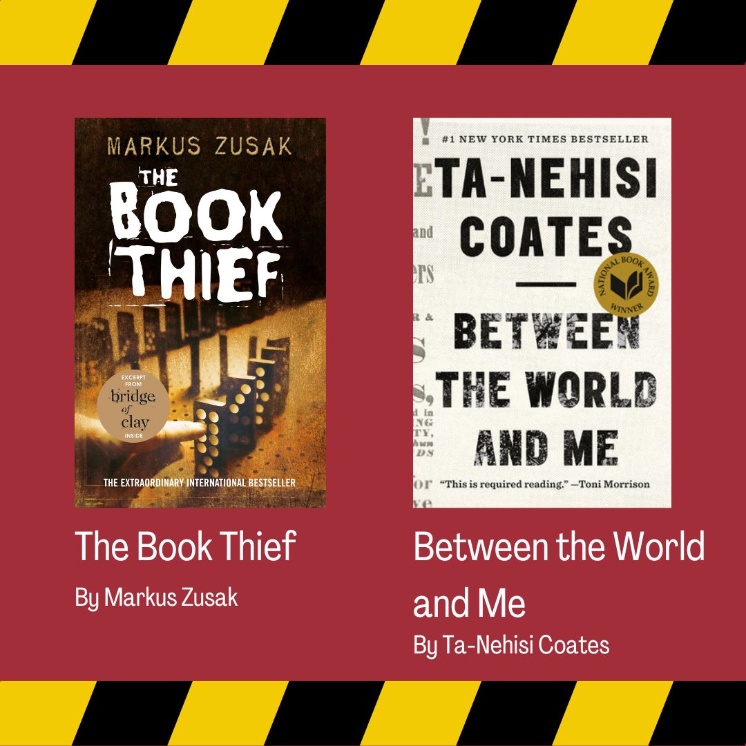 CUAlibraries's tweet image. We are wrapping up our celebration of ✨Banned Books Week✨ by showcasing a few more books in our collection that have been challenged over the years! Celebrate with us by checking out and reading any of the books we have recognized this week 📖 #BannedBooksWeek  #mullenlibrary