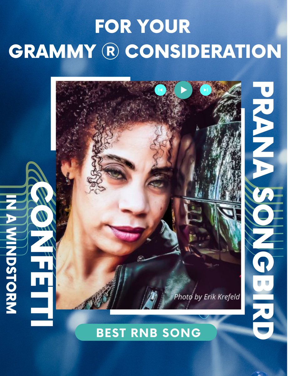 Prana Songbird (@pranasongbird) on Twitter photo Prana Songbird
'Confetti in a Windstorm'
Written and Produced by Thomas Marolda
R&B Song
You can listen to the phenomenal song here: spoti.fi/3R8hurm
#rnb #fyc #ForYourConsideration #RecordingAcademy
<a href="/museboatlive/">Museboat Live Channel</a> @TwitterMusic <a href="/rtItBot/">Retweets #rtitbot tweets!</a> Prana Songbird
'Confetti in a Windstorm'
Written and Produced by Thomas Marolda
R&B Song
You can listen to the phenomenal song here: spoti.fi/3R8hurm
#rnb #fyc #ForYourConsideration #RecordingAcademy
<a href="/museboatlive/">Museboat Live Channel</a> @TwitterMusic <a href="/rtItBot/">Retweets #rtitbot tweets!</a>