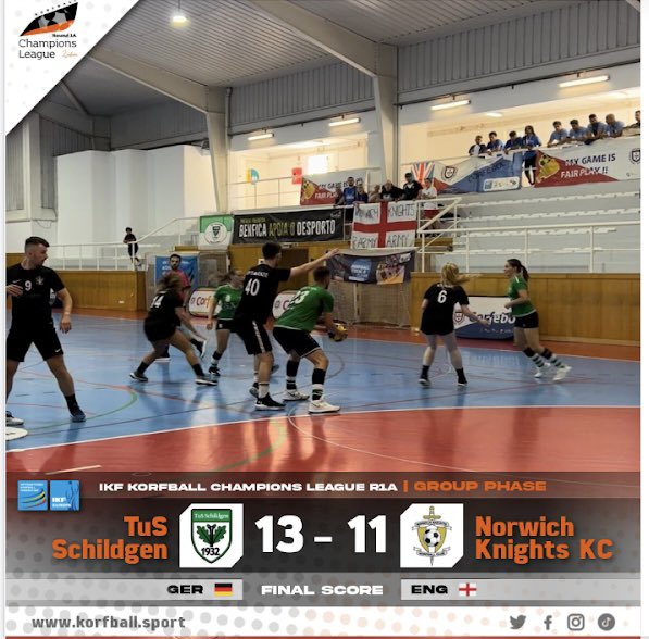 FINAL SOCRES | IKF Korfball champions League Round 1- A

🏆 IKF #KCL R1A

📍 23-25.9.2022 | Lisbon, Portugal 🇵🇹