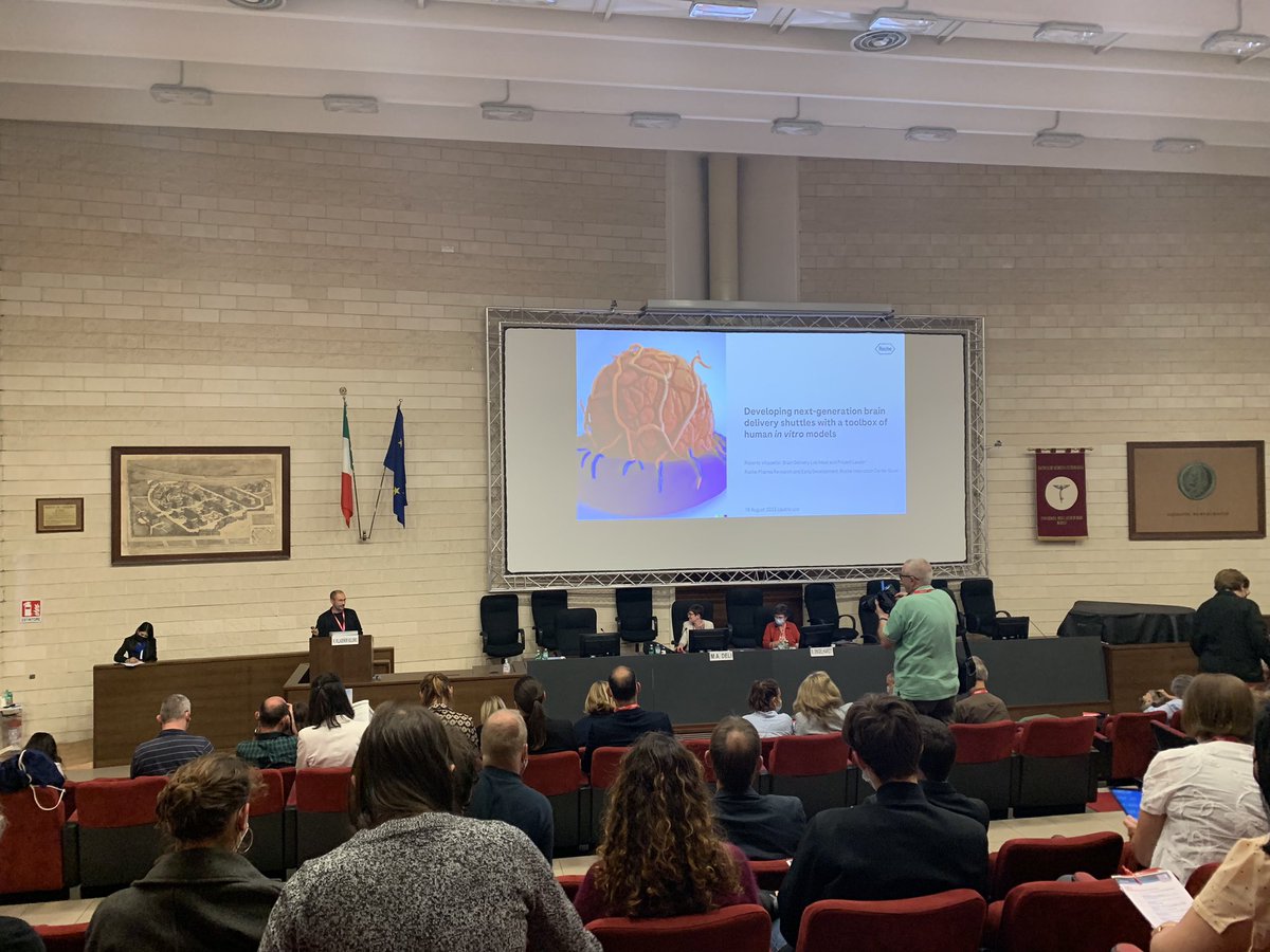 It was a super experience to participate at the Brain Barriers meeting in Bari! Great science + great food! Cool findings on barrier regulation, brain delivery and ofc the amazing in vitro models of <a href="/Pigoni_Martina/">Martina</a> Colette Bichsel and Lena Jutz.