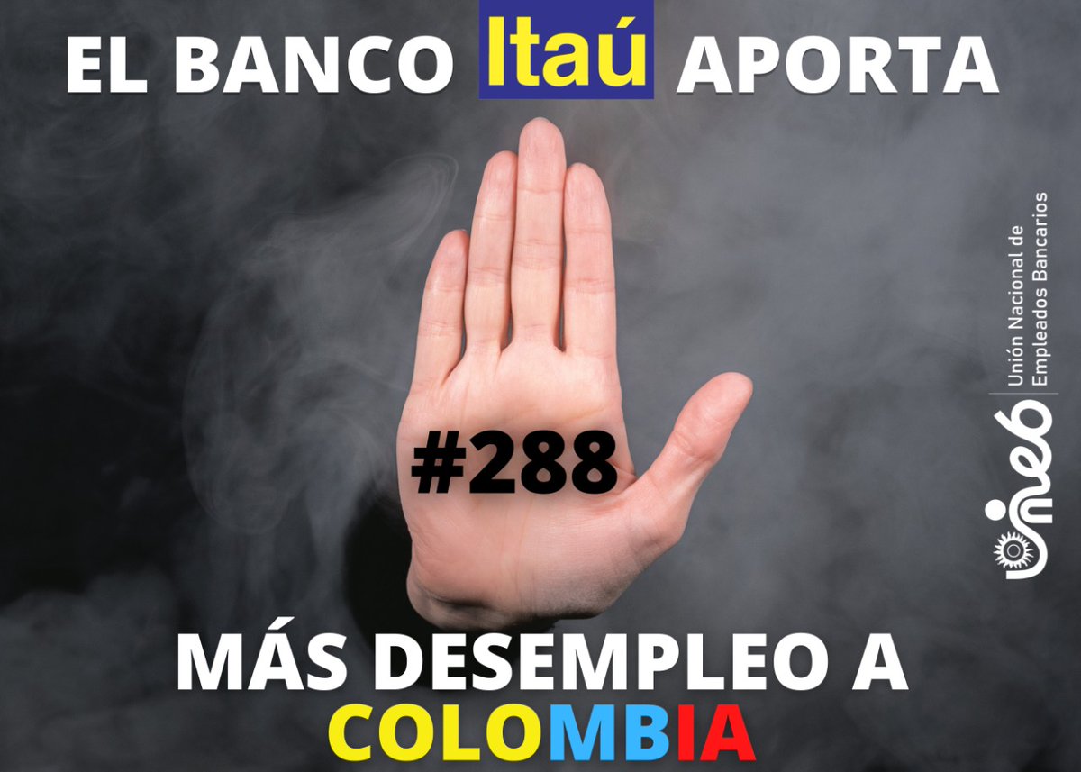 No más despidos disfrazados de "acuerdos" en el Banco Itau Colombia la presión psicológica ejercida está generando enfermedad en los trabajadores del Banco. #ItaúColombiaDespideSinPiedad <a href="/MinTrabajoBol/">Ministerio de Trabajo, Empleo y Previsión Social</a> <a href="/cutcolombia/">Central Unitaria de Trabajadores</a>