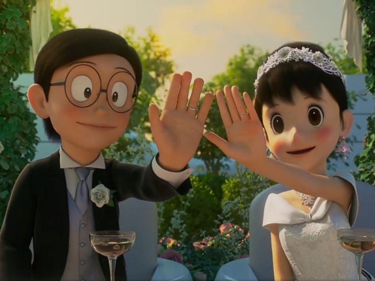 PriyanshDutt1's tweet photo. Nobita married shizuka just like this we all perman fans only had one and only dream to see the marriage of mitsuo and sumire pls understand our feeling reliance and complete the love story of these two also 🙏❤❤
@DisneyIndia 
@reliancegroup 
@RelianceEnt 
@Tv_asahi_douga https://t.co/0r25YuWivE