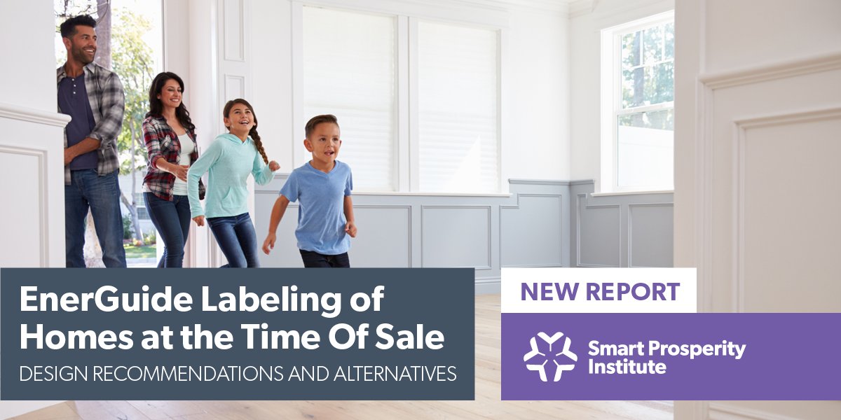 SP_Inst's tweet photo. The govt is considering requiring anyone who sells a newly built or pre-existing home to have an #EnerGuide label for that home at the time of sale.
Our new report looks at 5 design principles that must be met for a successful time-of-sale initiative👇
https://t.co/z1fZd3Fr0f https://t.co/858QsyeE4L