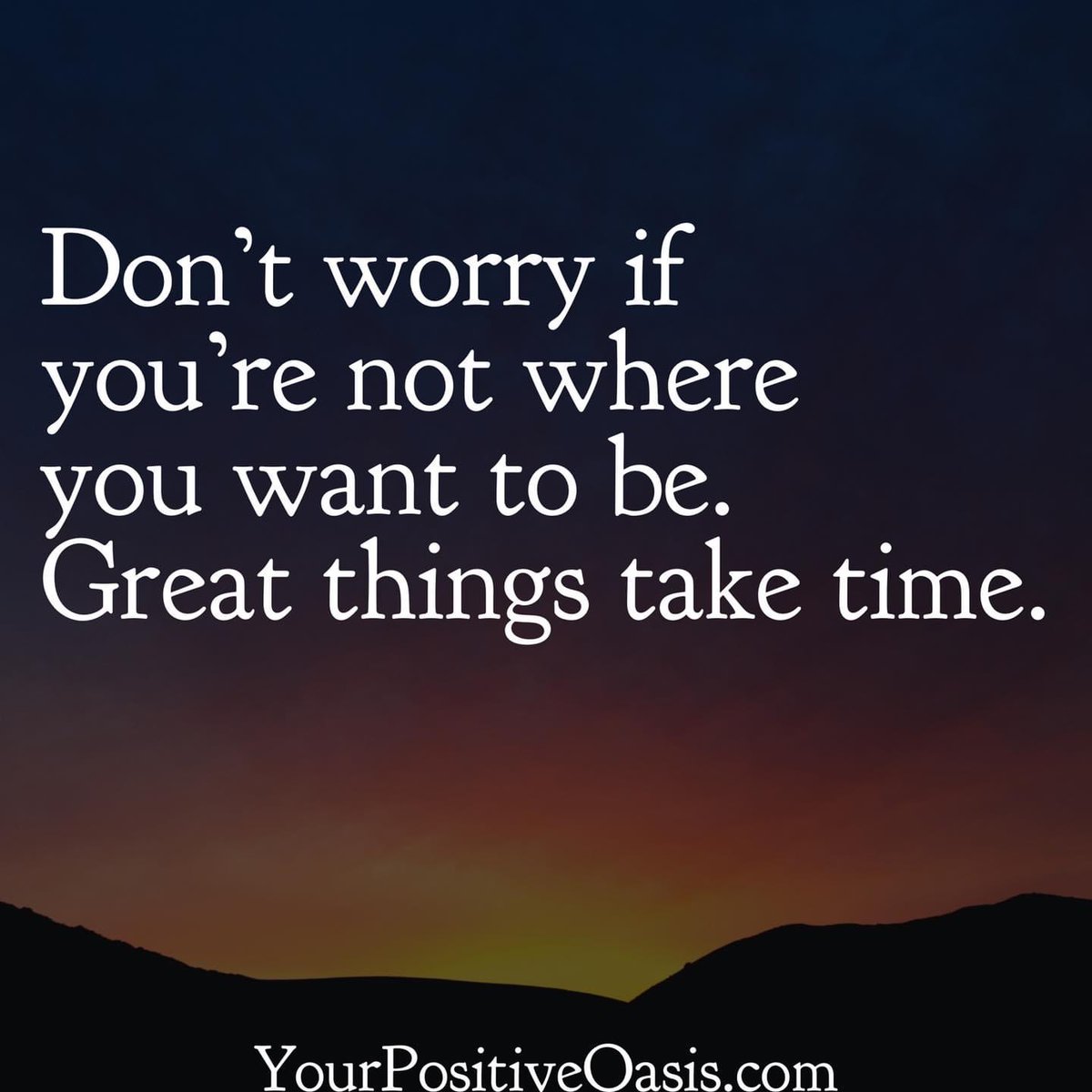 GI_for_Business's tweet photo. Don't worry if you're not where you want to be. Great things take time.
#monday #mondaymotivaton #stateofmind #positivity #youcanhandleanything #youcandoit #starttheweekoffright #youareinchargeofyourlife #quotes #frameofmind #changethewayyouthink #wordsofwisdon https://t.co/UQ34TIkiu4