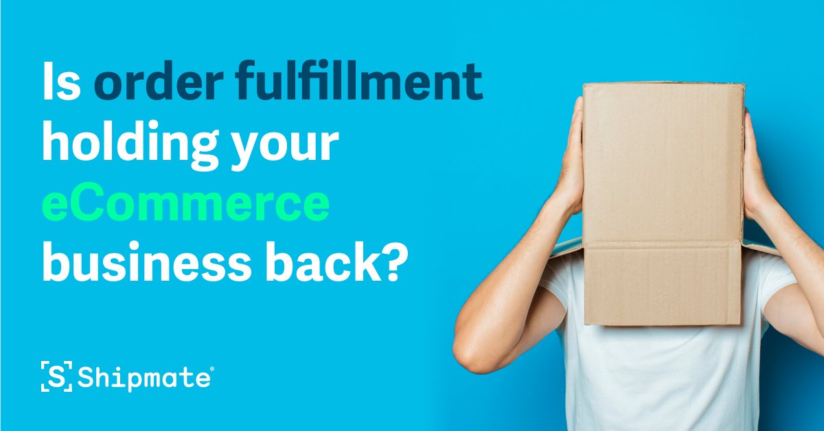 Is order fulfilment holding your #eCommerce business back?

Simplify your #shipping with Shipmate - powerful, automated carrier &amp; parcel management #software that helps your #business grow!