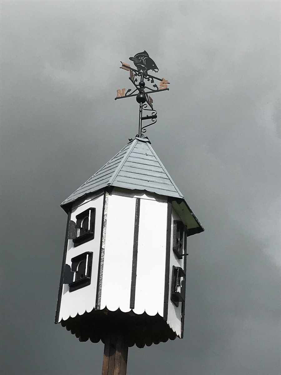 RWFisheries's tweet photo. Dovecote renovations are complete. Love the new weathervane https://t.co/BuQWwkRhib