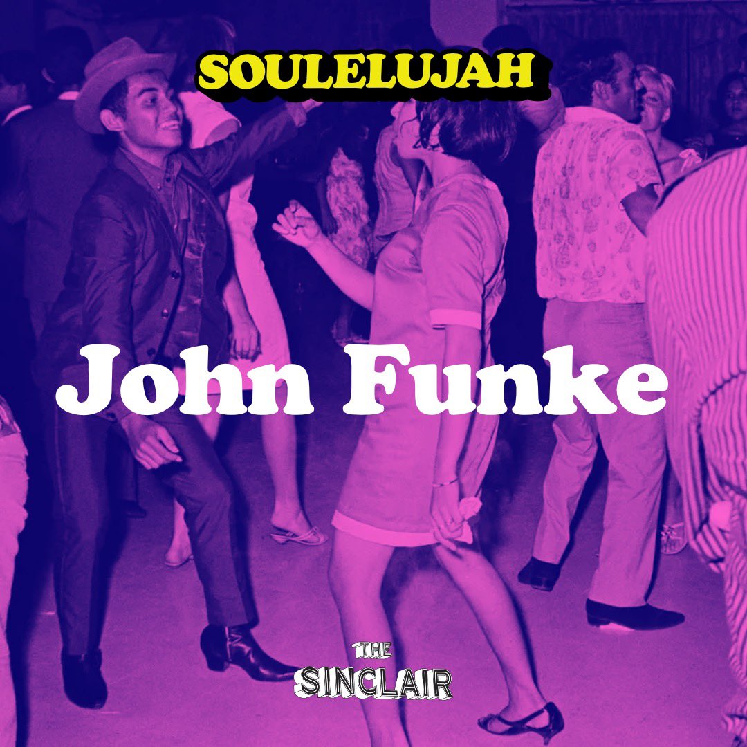 Get loose with <a href="/johnthefunke/">John Funke</a> this Saturday at <a href="/TheSinclair/">The Sinclair</a> ! John Funke brings all the stacks of old wax to get your groove on track! See you on the dance floor!
