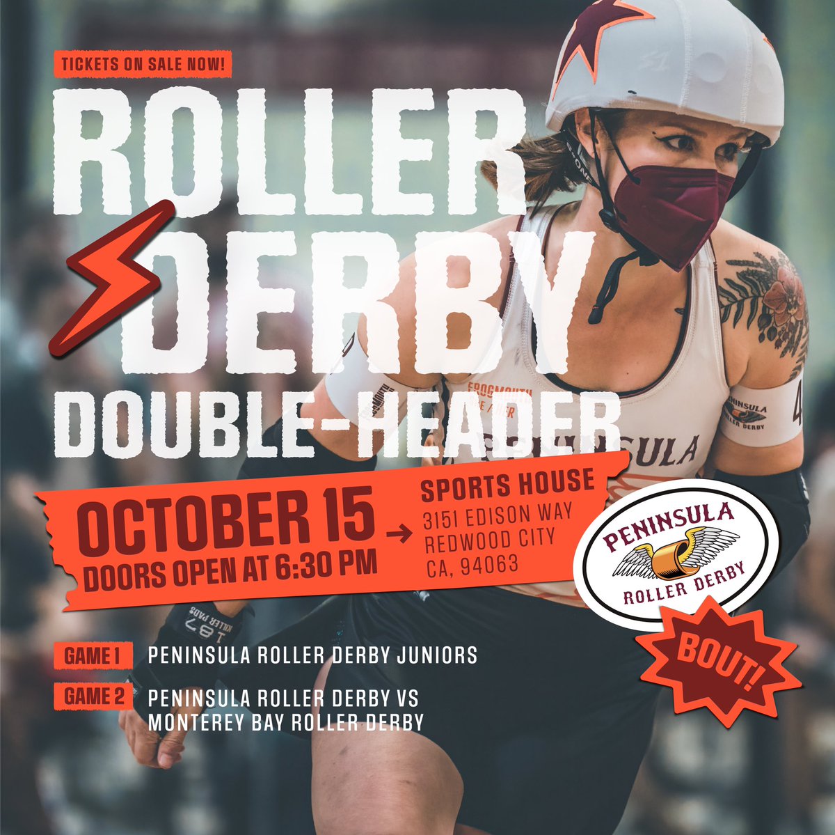 🚨 Bout alert!!!!! 🚨

Tickets available here:
tickettailor.com/events/peninsu…