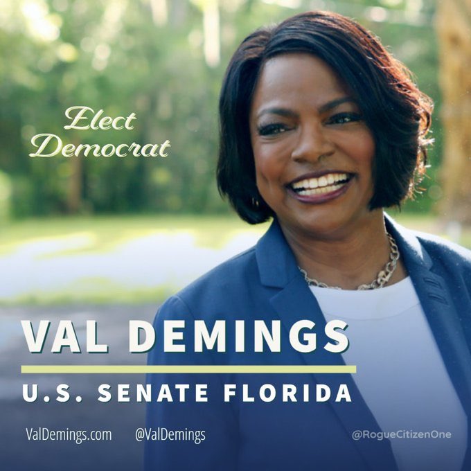 JannieJo8's tweet photo. @valdemings #VoteForValStopRubio 🌞🌊🌊🌊 #RubioNO 🌊🌊 https://t.co/gFzOIjgsMX