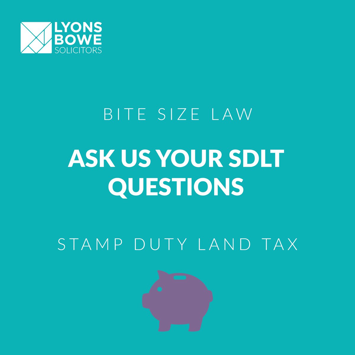 We're answering all of your #SDLT questions! Send us your questions and our expert lawyers will answer. 

#SDLT #Property #conveyancing #Budget2023