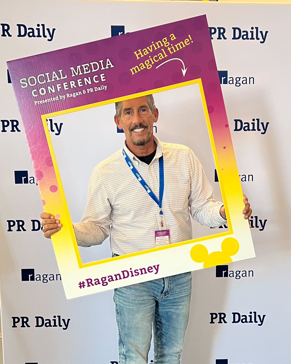 Day 2 of <a href="/RaganComms/">Ragan.com</a> <a href="/PRDaily/">PR Daily</a> Social Media conference! Learning how to dominate our platform’s feed! #RaganDisney