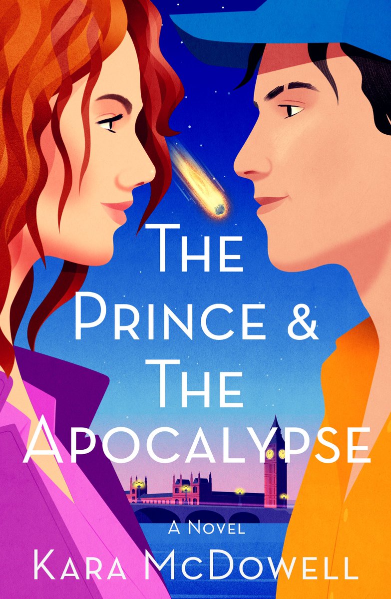 ICYMI, the cover of my 2023 end-of-the-world royal romance was revealed this week! You can add it and read the full official synopsis now on Goodreads (as well as a few things to expect in my review): bit.ly/3fNcNmE