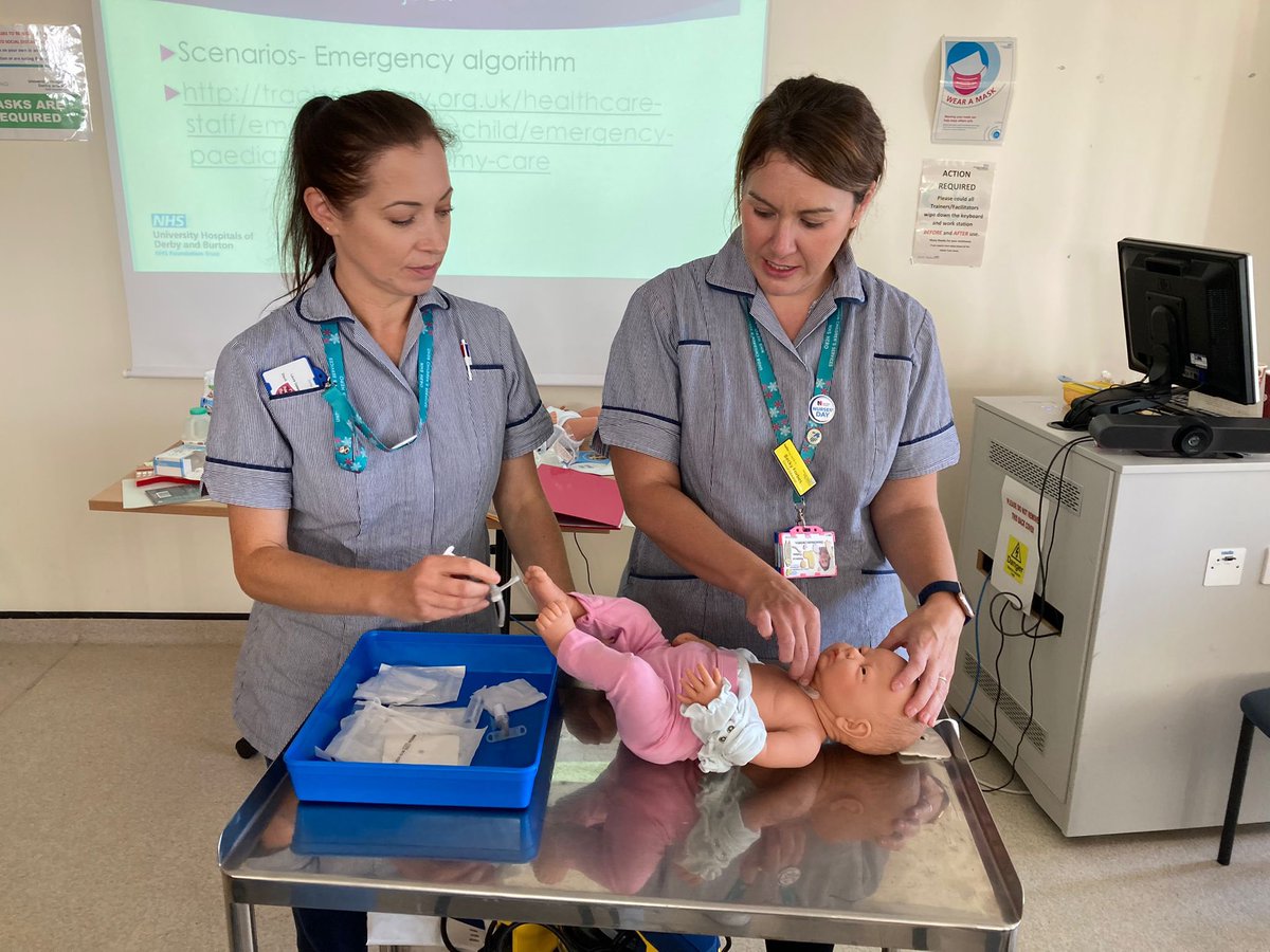 UHDBChildrens's tweet photo. Another fabulous paediatric trachy training day held by @laurasupamonkey @becky_forbes from our education team.Thank you to everyone who attended! Always aiming to improve our patient care and staff confidence 😊 @UHDBTrust @NTSP_UK @ITC_Trachy @global_gtc @ZoeDenney1 #paedsrocks https://t.co/jyaCA6pYmc