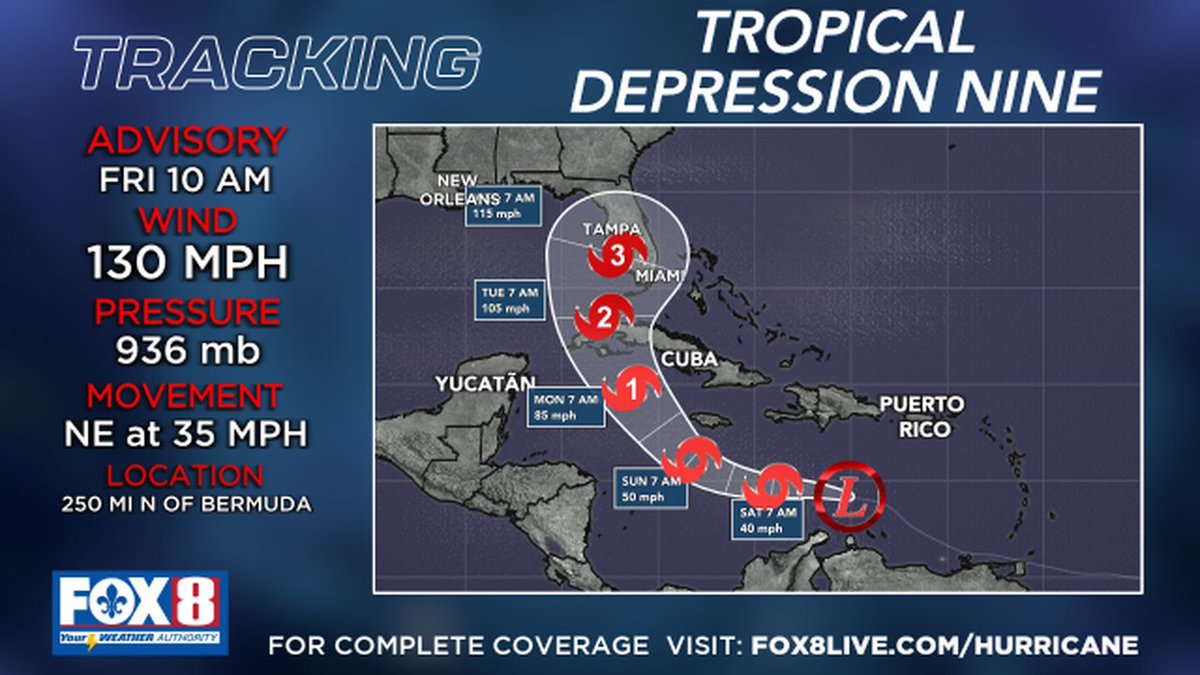 @ZackFradellaWx's photo on Tropical Depression 9