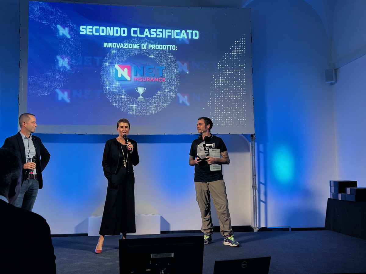 insurzine's tweet photo. A vincere IIA Awards 2022 nella categoria “Innovazione di Prodotto“ sono le #insurtech @hello_wakam @_Net_Insurance e @SicureVite
#IIS2022 #RaiseTheBar #IIA #insurtech #technology #ItalianInsurtechAwards #awards https://t.co/xMt63x9cZP