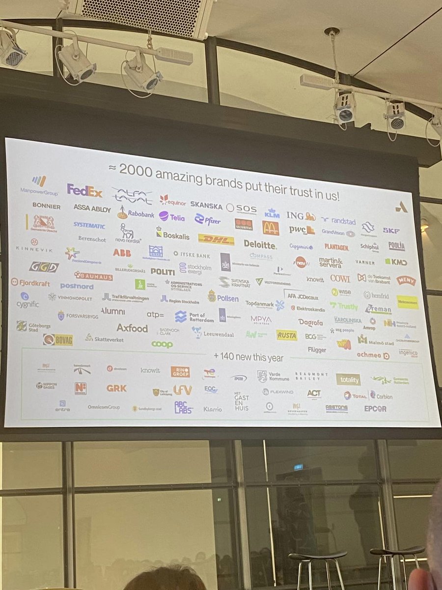 assessio's tweet photo. Superhyggelig møte med #Assessio Gruppen i Amsterdam! 🤩🎉 Med over 120 kollegaer til stede så var det mange nye og gamle kjente fra våre kontorer i Norge, Sverige, Danmark, Nederland og Romania 🇳🇴🇩🇰🇸🇪🇳🇱🇷🇴
@AssessioSverige @peopletestsys @eelloo_nl @AssessioNL #ZeroTalentWaste https://t.co/9Q5nHxLQvT