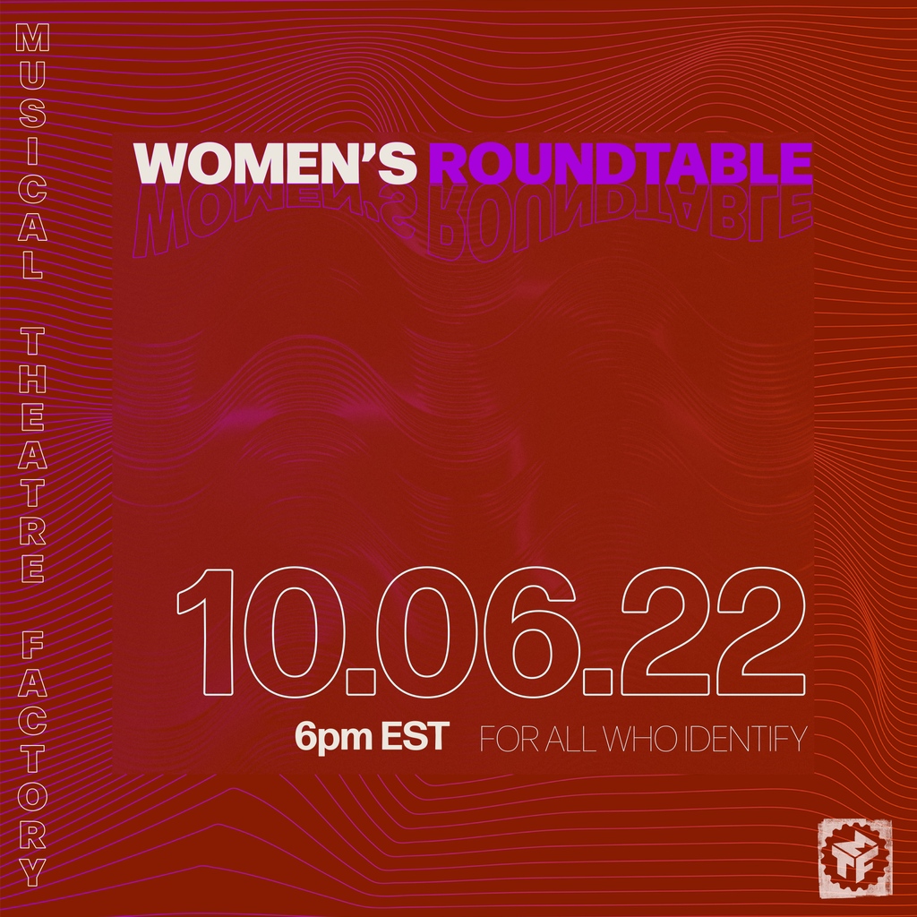 MTFmusicals's tweet photo. Women's Roundtables will start up again on October 6th! Can't wait to hear what you all have been developing over the summer.
#WomenInTheatre #MTFRoundtables #WorkInProgress #MusicalTheatre #NewMusicalDevelopment #AtTheFactory https://t.co/RlUHQvp46I