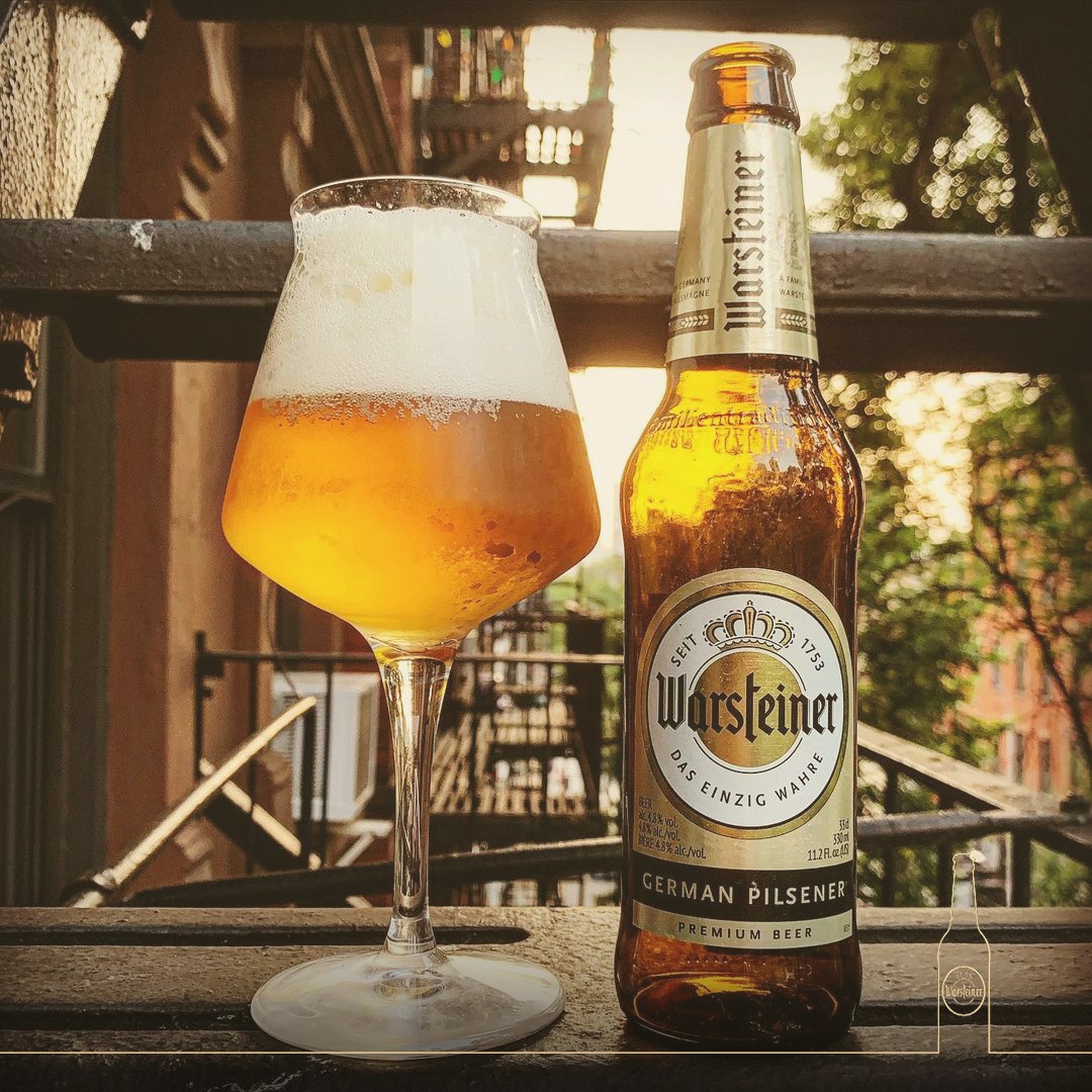 WARSTEINER_UK's tweet photo. In or out. However you're spending your Friday, make sure you do it with a Warsteiner.

#Beer #Warsteiner #Friday https://t.co/XsRX8g2vQ0