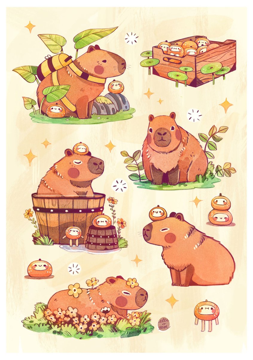 ellievsbear's tweet image. Friends 🍊