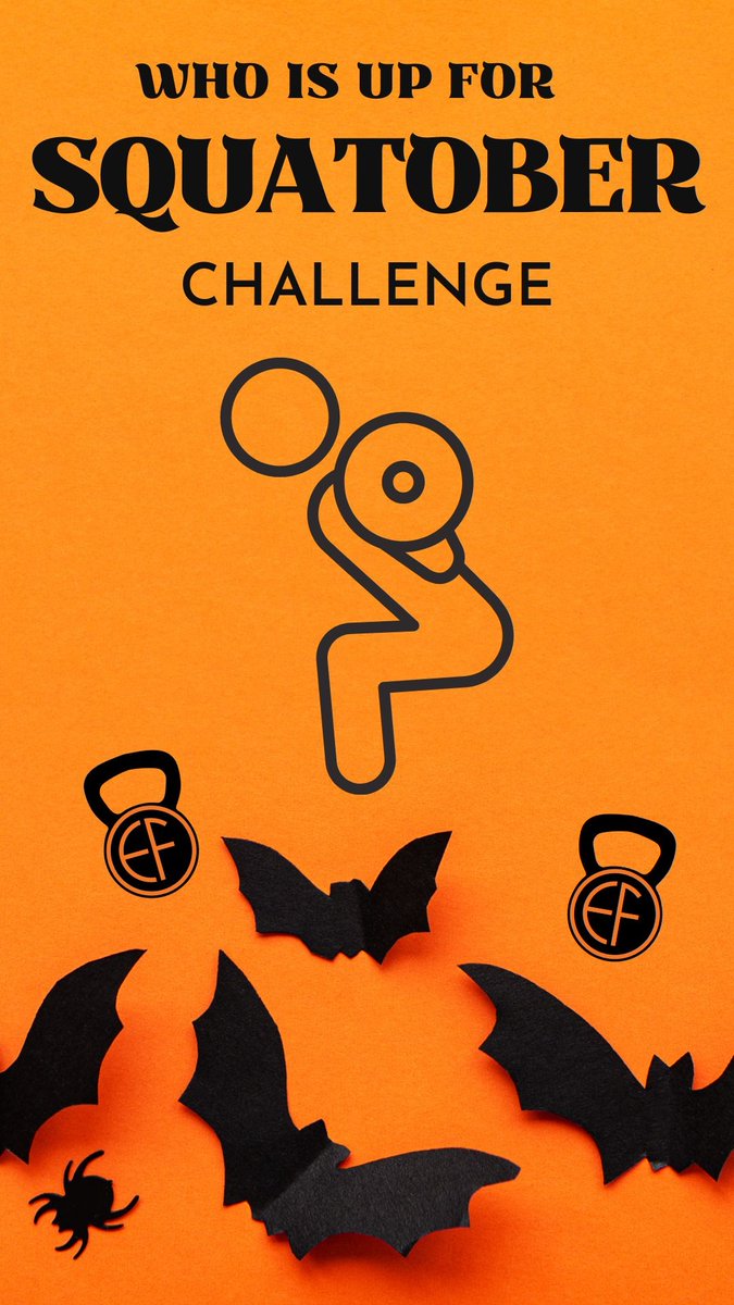 EVilleFitness's tweet photo. Who is ready for a #sqautoberchallenge?
Stay tuned for details and challenge calendars at the gym!
#evillefitness #repitlocal #squatchallenge2022
#gains #personaltraining #fitnesslifestyle #fitness #gym #workout #strengthtraining #gymlife#workoutmotivation #fitnessmotivation https://t.co/mbtNfOBR1O