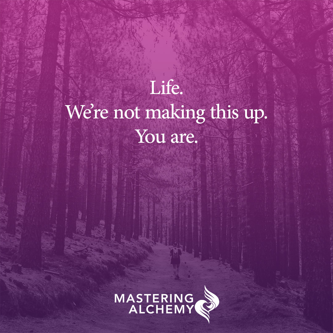 MasteringAlchem's tweet photo. Life. We’re not making this up. You are. #ThirdChoice Explore #MasteringAlchemy #DiscoverYou
https://t.co/bm8JSkGP7o https://t.co/MiN5pyheSl