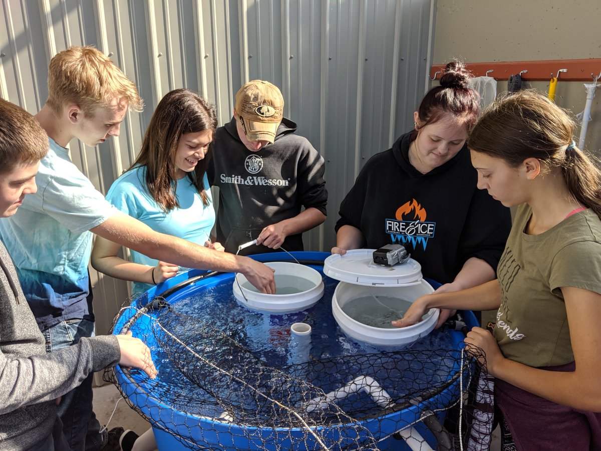 beth_rep's tweet photo. Recently, I was able to take a tour of @UWSPNADF where I learned about their efforts in promoting education and the advancement of sustainable aquaculture! 

Full post available here: https://t.co/1JHOglvNgH https://t.co/O8zKM0hCX2