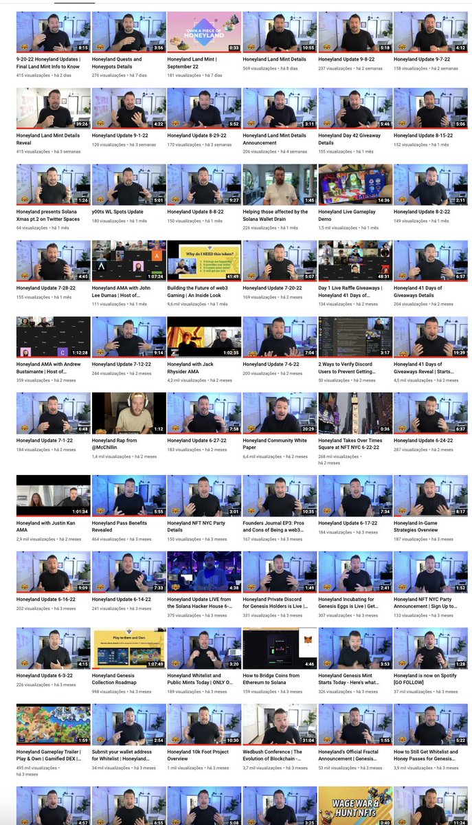 permissionlesol's tweet photo. @filbertsteiner is posting TLDR videos on any major development of @HoneylandGameFi.

91 Videos, 6 months. 

Supreme work on helping everyone be updated on any development, extreme transparency.

More from this 👇 https://t.co/2ZpG2zJfR7