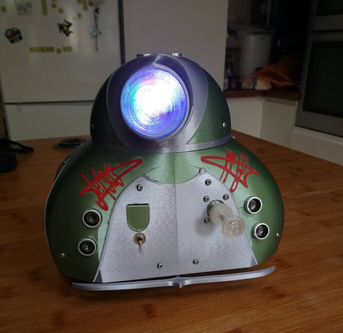 Jef3d3 ready for his debut on Monday #arduino #3dprinting