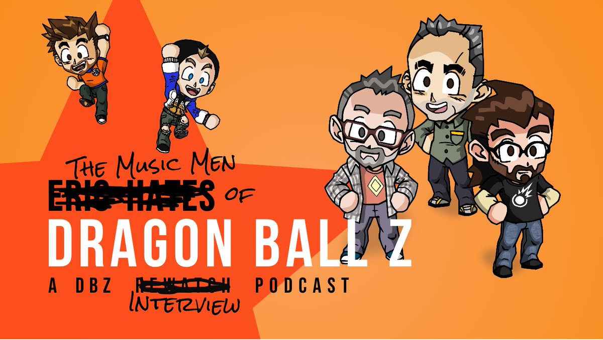 EricHatesDBZ's tweet photo. People keep taking our podcast seriously, and it led to this AMAZING interview with the #Funimation Dub composers Mike Smith, Scott Morgan, and Julius Dobos.

Had a great time with these guys, check out the episode!

https://t.co/kkq2uXmRBI

#dbz #music #interview #podcast #anime https://t.co/jl4MQXRJ26