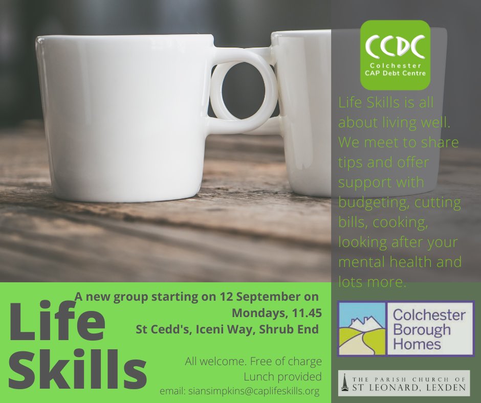 It’s not too late to join this fun, friendly group sharing tips and experiences around saving money, budgeting and lots more. Free, open to all, lunch included! #colchester #moneysaving #budget