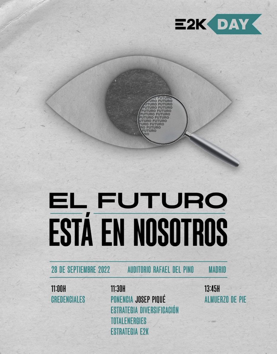 PalomaArenas_'s tweet photo. 🟠Cuenta atrás para el #E2KDAY “Encuentro Nacional de Corredores de Seguros #E2KBROKERNET”
👍 Todo preparado para recibiros !!
#ElFuturoEstaEnNosotros
🗓 miércoles 28/09
📍Auditorio Rafael del Pino. Madrid
E2K #seguros #CorazónDeCorredor https://t.co/siUwS037eI